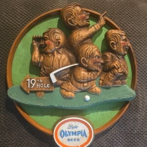 Vintage Golf Wall Art Decor